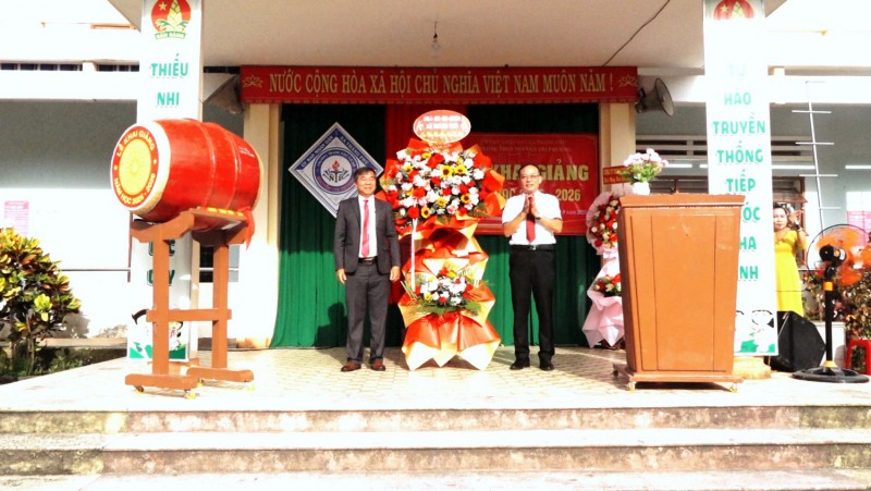 HƠN 2100 HỌC SINH TRÊN ĐỊA BÀN XÃ THĂNG PHÚ BƯỚC VÀO NĂM HỌC MỚI