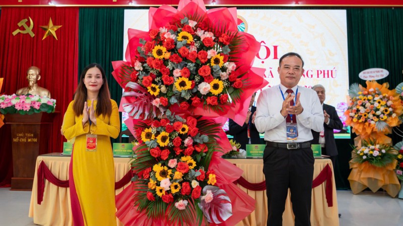 Hội Nông dân xã Thăng Phú tổ chức Đại hội đại biểu lần thứ nhất, nhiệm kỳ 2025 - 2030