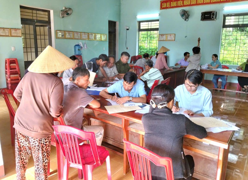 Thăng Phú hoàn thành hơn 95% công tác điều tra đất ở trên địa bàn