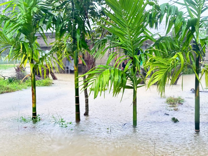 XÃ THĂNG PHÚ CHỦ ĐỘNG ỨNG PHÓ VỚI MƯA LỚN, ĐẢM BẢO AN TOÀN CHO NGƯỜI DÂN