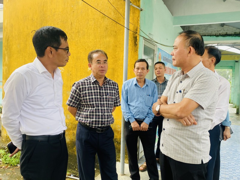 LÃNH ĐẠO THÀNH PHỐ KIỂM TRA CƠ SỞ TRƯỜNG LỚP TẠI THĂNG PHÚ