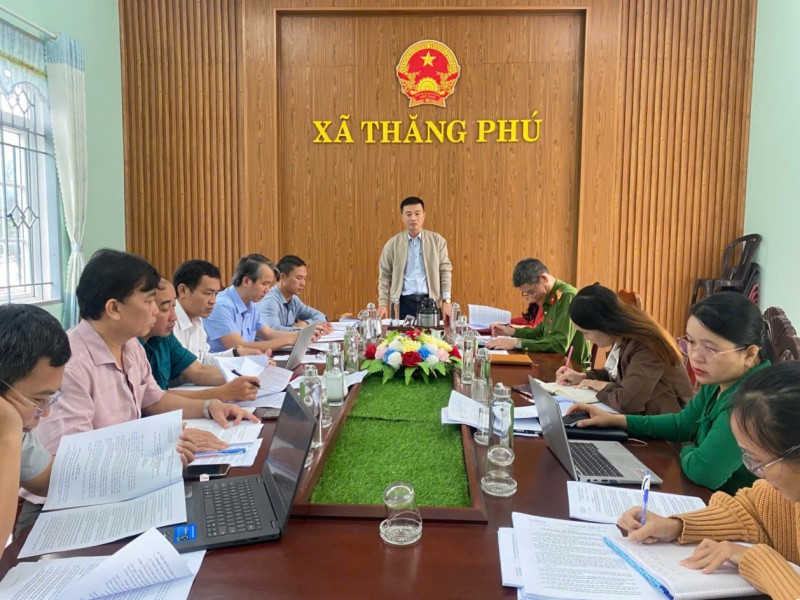 ỦY BAN BẦU CỬ XÃ THĂNG PHÚ HỌP TRIỂN KHAI NHIỆM VỤ CÔNG TÁC BẦU CỬ ĐẠI BIỂU QUỐC HỘI KHÓA XVI VÀ ĐẠI BIỂU HĐND CÁC CẤP NHIỆM KỲ 2026 - 2031