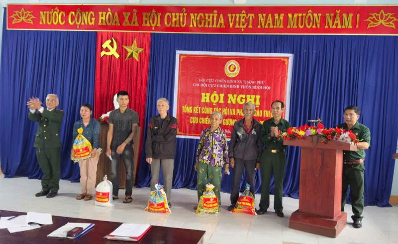 HỘI CỰU CHIẾN BINH XÃ THĂNG PHÚ PHÁT HUY TRUYỀN THỐNG “BỘ ĐỘI CỤ HỒ”, GÓP SỨC XÂY DỰNG QUÊ HƯƠNG VĂN MINH, PHÁT TRIỂN