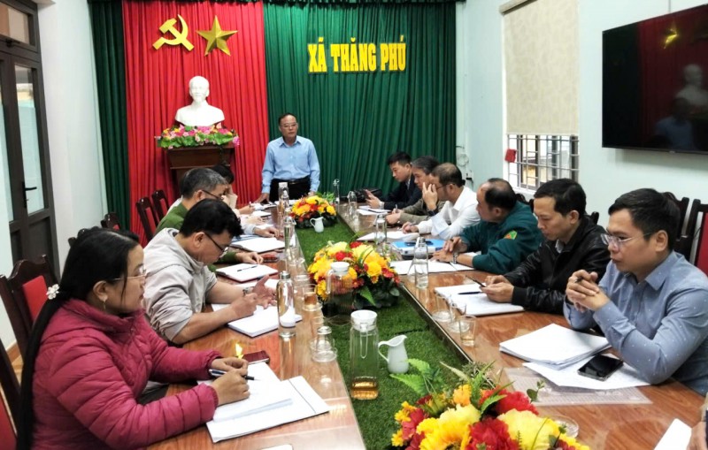 XÃ THĂNG PHÚ KHẨN TRƯƠNG TRIỂN KHAI CÁC NỘI DUNG CHUẨN BỊ BẦU CỬ