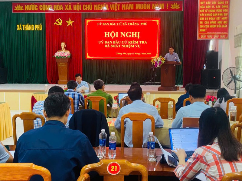 KIỂM TRA, RÀ SOÁT CÔNG TÁC CHUẨN BỊ BẦU CỬ