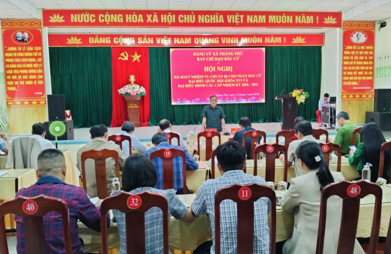 TẬP TRUNG CAO ĐỘ CHO CUỘC BẦU CỬ ĐẠI BIỂU QUỐC HỘI KHÓA XVI VÀ HĐND CÁC CẤP