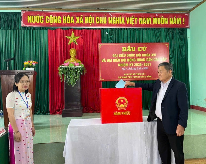 12/12 ĐIỂM BỎ PHIẾU TẠI XÃ THĂNG PHÚ ĐỒNG LOẠT KHAI MẠC