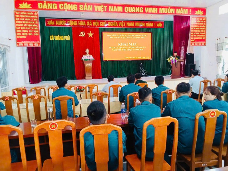 THĂNG PHÚ RA QUÂN HUẤN LUYỆN CHIẾN SỸ DÂN QUÂN NĂM THỨ NHẤT NĂM 2026