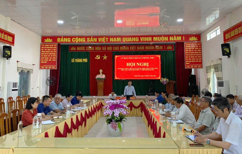 XÃ THĂNG PHÚ ĐÁNH GIÁ THỰC TRẠNG XÂY DỰNG THÔN NÔNG THÔN MỚI KIỂU MẪU TẠI THÔN BÌNH HỘI VÀ BÌNH QUANG